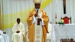 Mgr Ildo Augusto dos Santos Lopes Fortes, évêque du diocèse catholique de Mindelo au Cap-Vert. Crédit : Diocèse de Mindelo / 