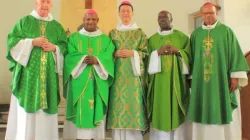 Les membres de la Conférence épiscopale de l'océan Indien (CEDOI). Crédit : CEDOI / 