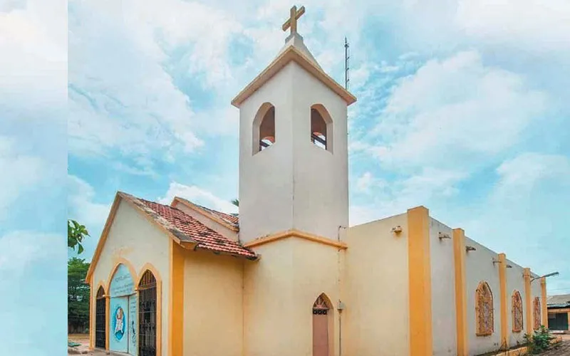 La cathédrale Notre-Dame des Victoires dans le diocèse de Kolda au Sénégal. Domaine public.