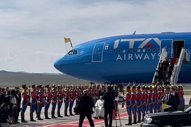 Arrivée du pape François en Mongolie | Courtney Mares