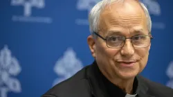 Le cardinal Robert Francis Prevost est préfet du Dicastère pour les évêques depuis le 12 avril 2023. | Crédit : Daniel Ibáñez/EWTN News / 