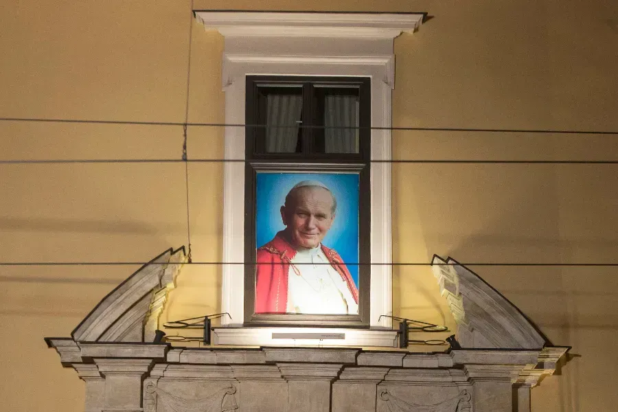 Le palais de l'évêque à Cracovie, dans le sud de la Pologne. Mazur/catholicnews.org.uk.