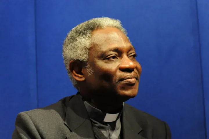 Le Cardinal Peter Turkson, préfet du Dicastère pour la promotion du développement humain intégral, à Londres, Angleterre, le 14 mars 2011.