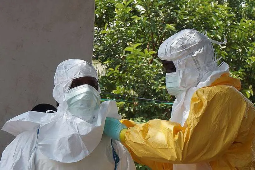 L'épicentre d'Ebola avec les travailleurs en Afrique. / Opérations de protection civile et d'aide humanitaire de l'UE CC BY NC ND 2.0.