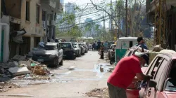 Les dégâts dans le centre-ville de Beyrouth suite à une explosion dans le port de la ville, le 6 août 2020. / Erich Karnberger/Shutterstock.