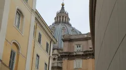 Une vue de la coupole de Saint-Pierre depuis la maison Sainte Marthe. / Bohumil Petrik/CNA.