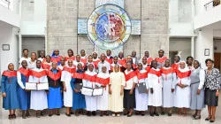 Une partie des participants qui ont suivi un cours de gestion de projet de l'Association des femmes consacrées d'Afrique orientale et centrale (ACWECA) en collaboration avec l'Université de Strathmore. La formation fait partie du projet Sisters Blended Value Project (SBVP) de l'ACWECA. Crédit : Sr. Celestine Nasiali/ACWECA / 