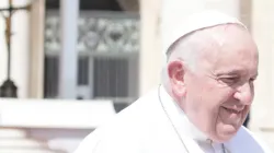 Le pape François lors de l'audience générale sur la place Saint-Pierre, le 31 mai 2023. | Adi Zace/EWTN / 