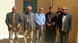 Les membres de la délégation de la Conférence des évêques catholiques d'Ethiopie (CBCE) qui a effectué une visite de solidarité dans la région du Tigré du 12 au 14 janvier. / Photo de courtoisie