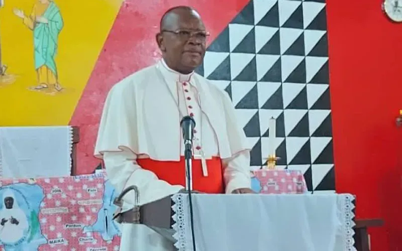 Le cardinal Fridolin Ambongo