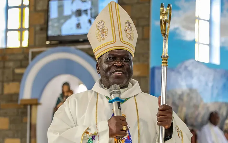 Mgr Philip Subira Anyolo, archevêque de Nairobi. Crédit : ADN / 