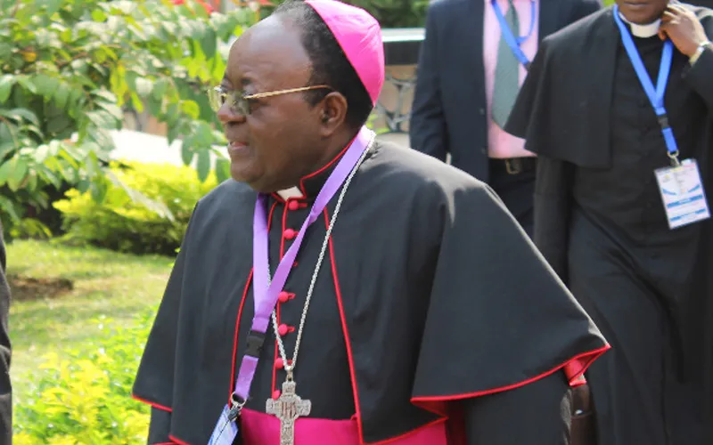 Feu Mgr Cyprian Kizito Lwanga lors du jubilé d'or du SCEAM en Ouganda en juillet 2019. ACI Afrique