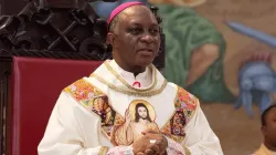 Mgr Alfred Adewale Martins, archevêque de l'archidiocèse de Lagos. / Domaine public