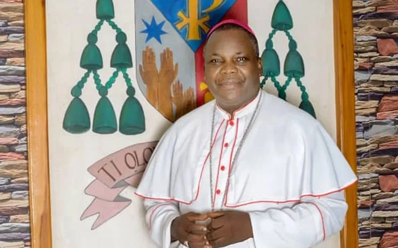 Mgr Emmanuel Badejo, évêque du diocèse d'Oyo au Nigeria. Crédit : Diocèse d'Oyo/Facebook