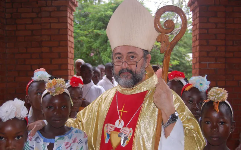 Mgr Juan José Aguirre Muñoz, évêque du diocèse de Bangassou en RCA. / Aide à l'Église en détresse (AED)