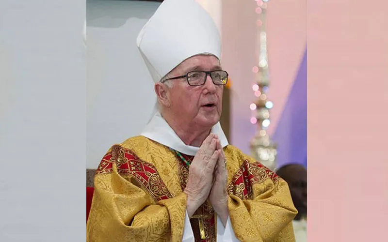 Mgr Alain Harel, évêque du diocèse de Port Victoria aux Seychelles. Il a été installé le 8 décembre, solennité de l'Immaculée Conception. Diocèse de Port Louis, Maurice