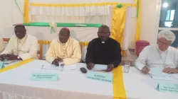 Les évêques du Tchad lors de la présentation officielle de leur message de Noël à Ndjamena, le 13 décembre 2019. / Domaine Public