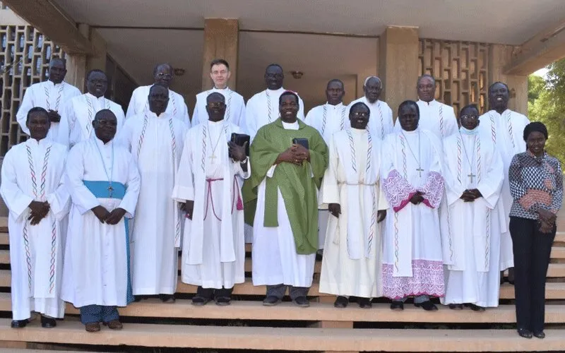 Les membres de la Conférence des évêques catholiques du Soudan (SCBC). ACI Afrique