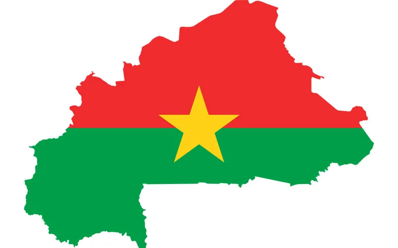 Drapeau du Burkina Faso Domaine Public