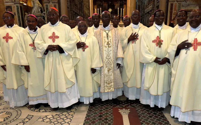 Les membres de la Conférence épiscopale du Burkina-Niger (CEBN)/ Crédit : P. Paul Dah