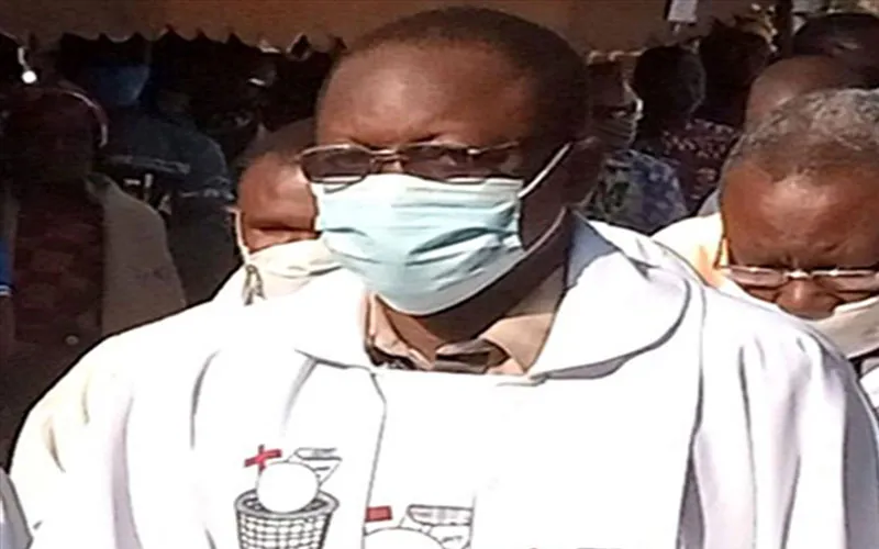 Feu Père Rodrigue Sanon dont le corps sans vie a été découvert jeudi 21 janvier dans la forêt classée de Toumousseni, à une vingtaine de kilomètres de Banfora. Photo de courtoisie