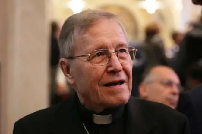 Le cardinal Walter Kasper. / CNA/Bohumil Petrik.