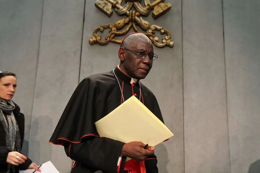 Le cardinal Robert Sarah. Bohumil Petrik/CNA.