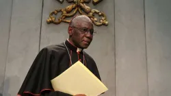 Le cardinal Robert Sarah, préfet de la Congrégation pour le Culte Divin et la Discipline des Sacrements, au Vatican, le 10 février 2015. / Bohumil Petrik/CNA.