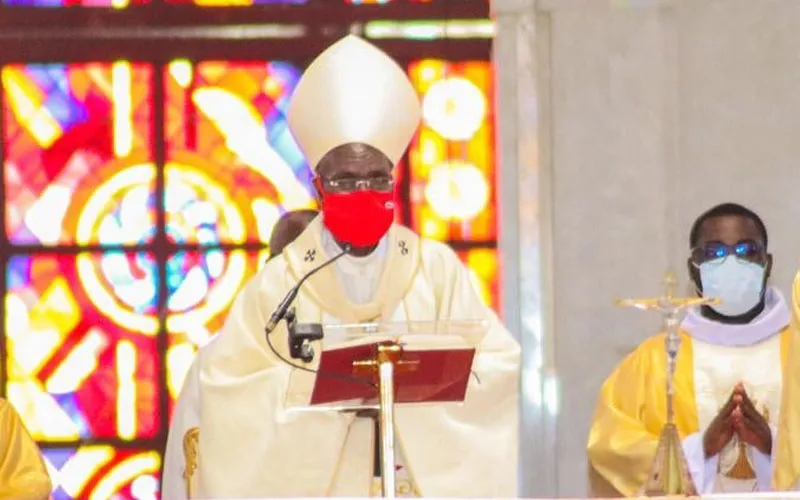 Le cardinal Jean Pierre Kutwa