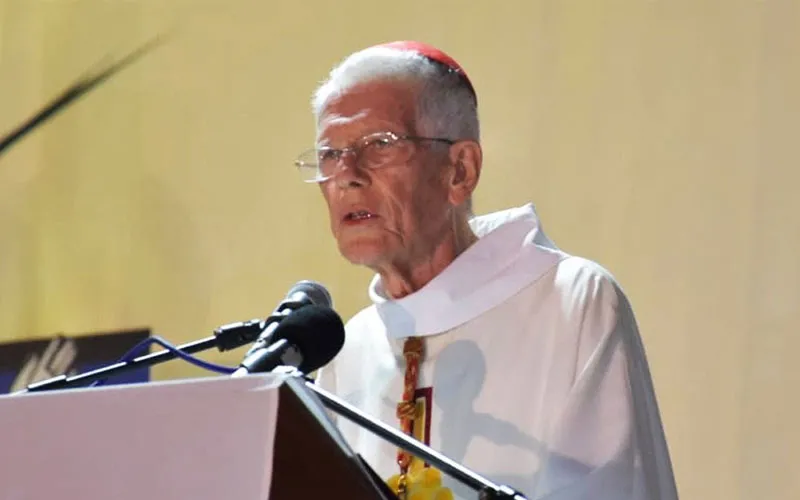 Le cardinal Maurice Piat. Diocèse de Port-Louis.