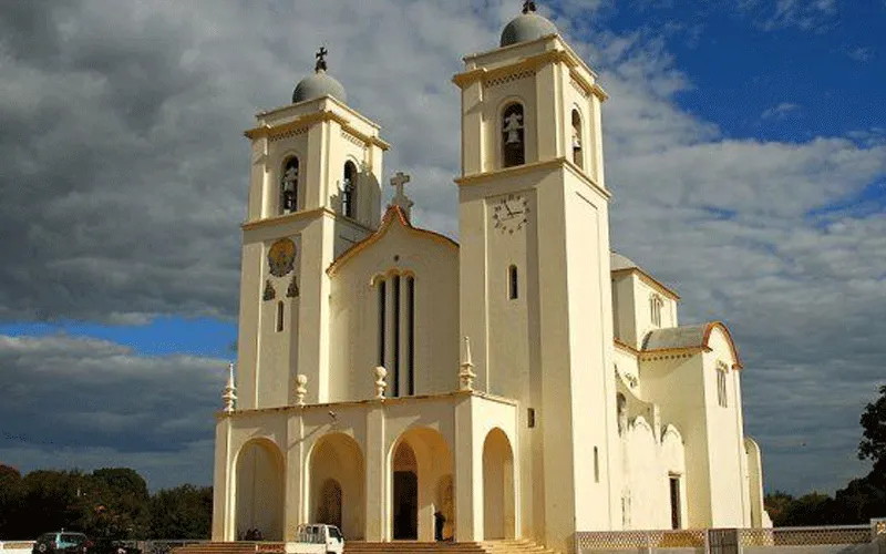 Cathédrale Notre-Dame de Fatima de Nampula au Mozambique. / Domaine public