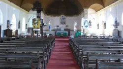 La cathédrale Notre-Dame de l'Assomption dans le diocèse de Banjul en Gambie. / Domaine public