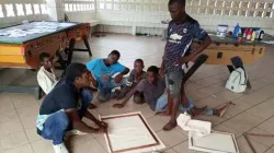 Quelques enfants au centre salésien Mamma Margherita, géré par les Filles de Marie Auxiliatrice à Cotonou, Bénin. Crédit : Missions salésiennes / 