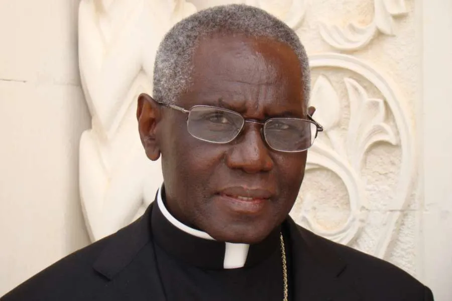 Le cardinal Robert Sarah, préfet de la Congrégation pour le Culte Divin, à Rome le 25 novembre 2014. Paul Badde.