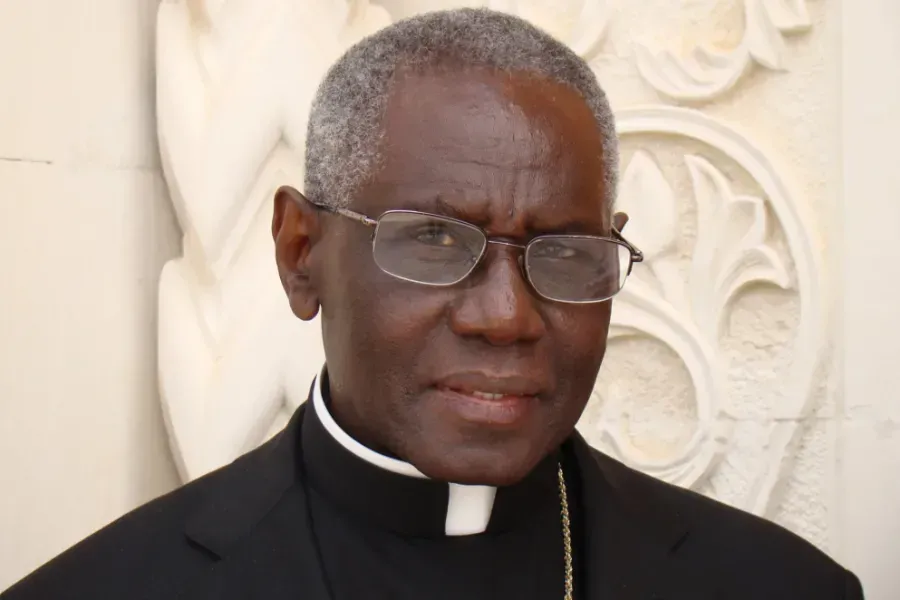 Le cardinal Robert Sarah, préfet de la Congrégation pour le culte divin, à Rome, le 25 novembre 2014. Paul Badde.