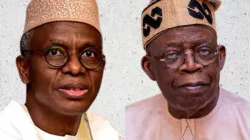 Le président Bola Ahmed Tinubu (à droite) a exhorté à "corriger les erreurs" que l'ancien gouverneur de l'État de Kaduna, Nasir Ahmad El-Rufai (à gauche), a commises dans une vidéo virale. / 