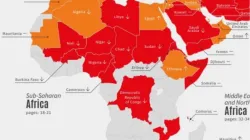 Indice de liberté religieuse en Afrique. Crédit : avec l'aimable autorisation de l'Aide à l'Église en détresse - États-Unis / 