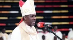 Mgr Gabriel Mbilingi, archevêque de Lubango en Angola. Crédit : CEAST / 