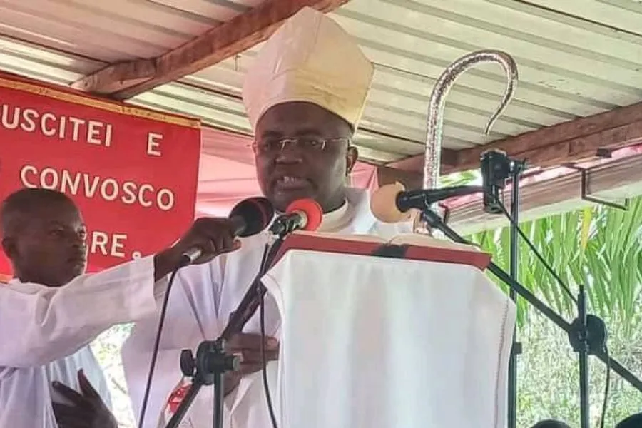 Mgr Belmiro Cuica Chissengueti, évêque du diocèse angolais de Cabinda. Crédit : Diocèse de Cabinda / 