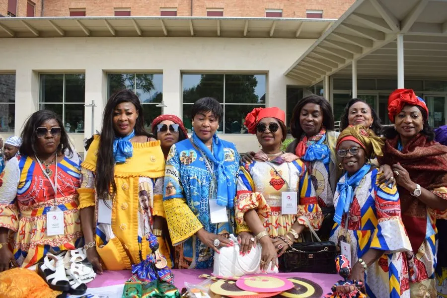 Les femmes catholiques participant à l'atelier organisé par l'Union mondiale des organisations féminines catholiques (UMOFC) en Tanzanie. Crédit : WUCWO