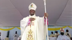 Mgr Lénard Ndjadi Ndjate. Crédit : CENCO / 