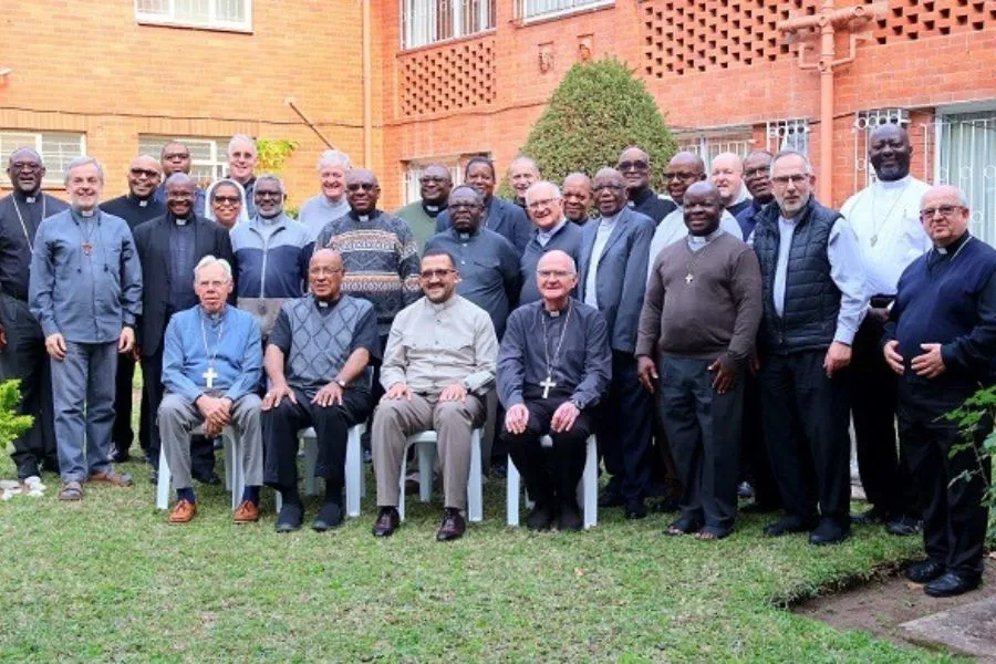 Les évêques catholiques lors de la deuxième session plénière annuelle de la SACBC qui s'est tenue dans le diocèse de Mariannhill la deuxième semaine d'août. Crédit : SACBC