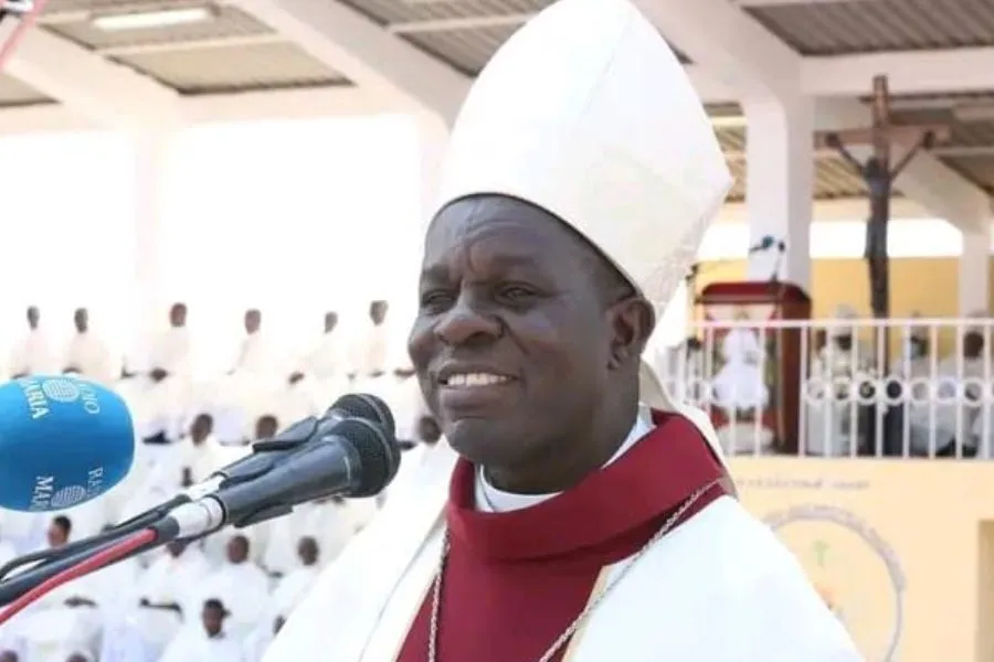 Mgr Firmino David, nouvellement consacré évêque du diocèse angolais de Sumbe. Crédit : Radio Maria Angola / 