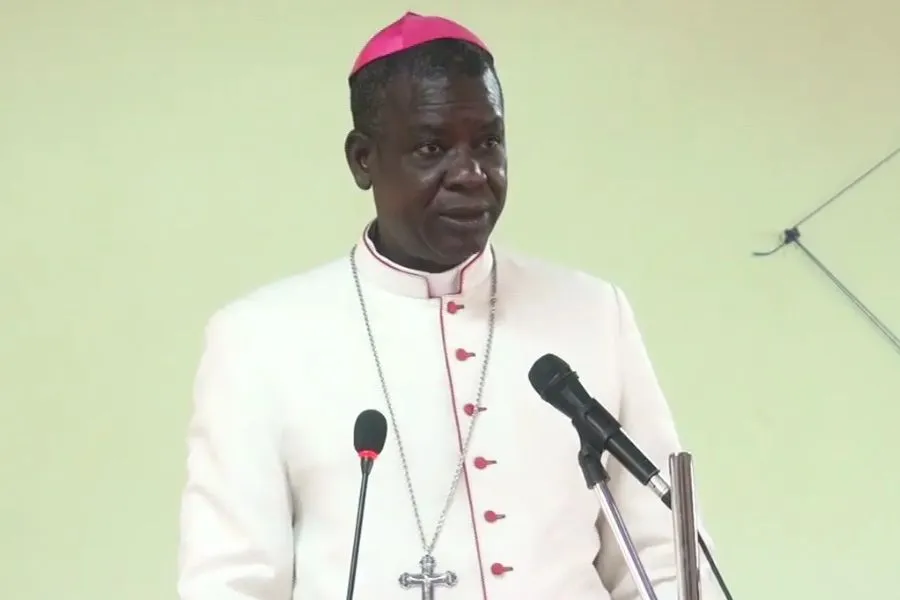 Mgr Samuel Kleda, archevêque de l'archidiocèse de Douala au Cameroun. Crédit : CENC / 