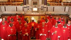 Visite ad limina de la SACBC. Messe à la basilique papale Saint-Paul-hors-les-murs. Crédit : SACBC / 