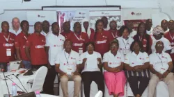 Les membres de Caritas Afrique lors de la clôture de la première conférence sur la gestion des connaissances pour le changement (KM4Change) en Afrique à Lomé, au Togo, le vendredi 15 juin. Crédit : Caritas Afrique / 