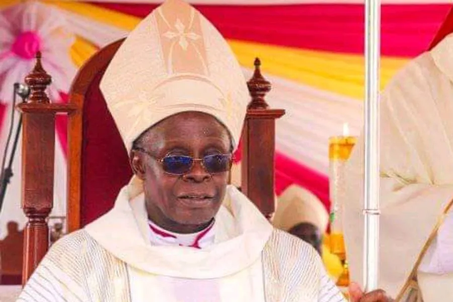 Mgr Lawrence Mukasa, évêque du diocèse de Kasana-Luweero en Ouganda. Crédit : Uganda Catholics Online / 