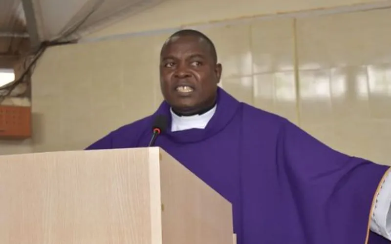 Le père Bonaventure Luchidio, directeur national des Sociétés pontificales missionnaires (PMS) de la Conférence des évêques catholiques du Kenya (KCCB). Crédit : Père Bonaventure Luchidio