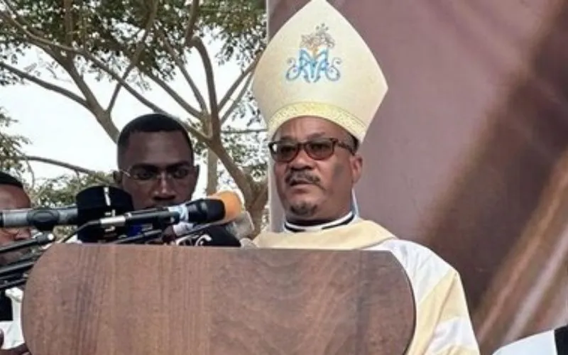 Mgr Maurício Agostinho Camuto, évêque du diocèse de Caxito en Angola. Crédit : Radio Ecclesia