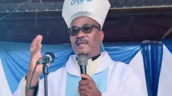 Mgr Maurício Agostinho Camuto, évêque du diocèse de Caxito en Angola. Crédit : Radio Ecclesia / 